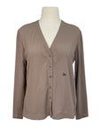 Dada Sport 'Arqana' Microperforated Shirt in Marron Glacé - Women's Large