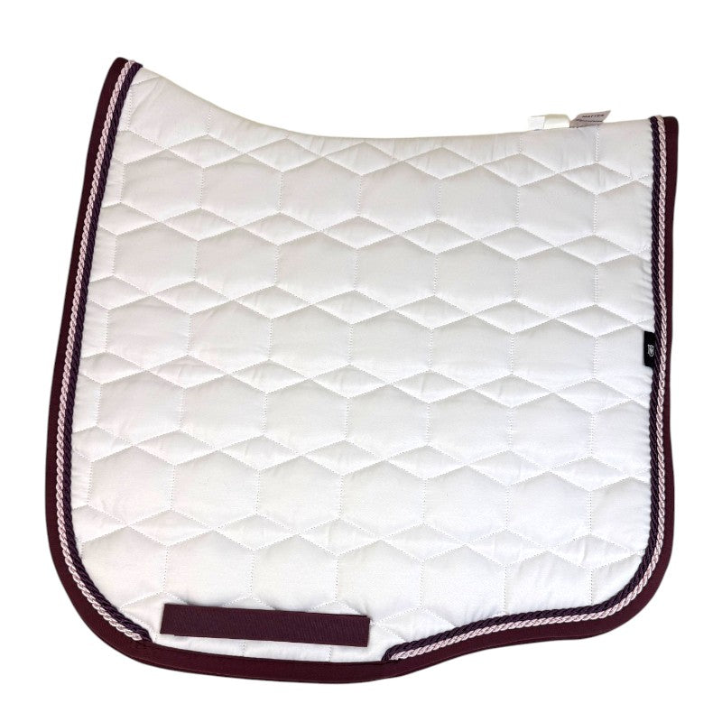 Mattes Euro-Fit Dressage Pad in White