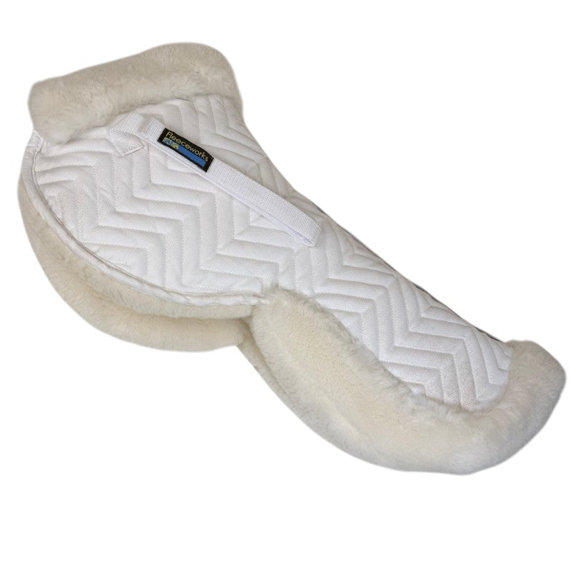 Fleeceworks Therewool Classic Halfpad in White