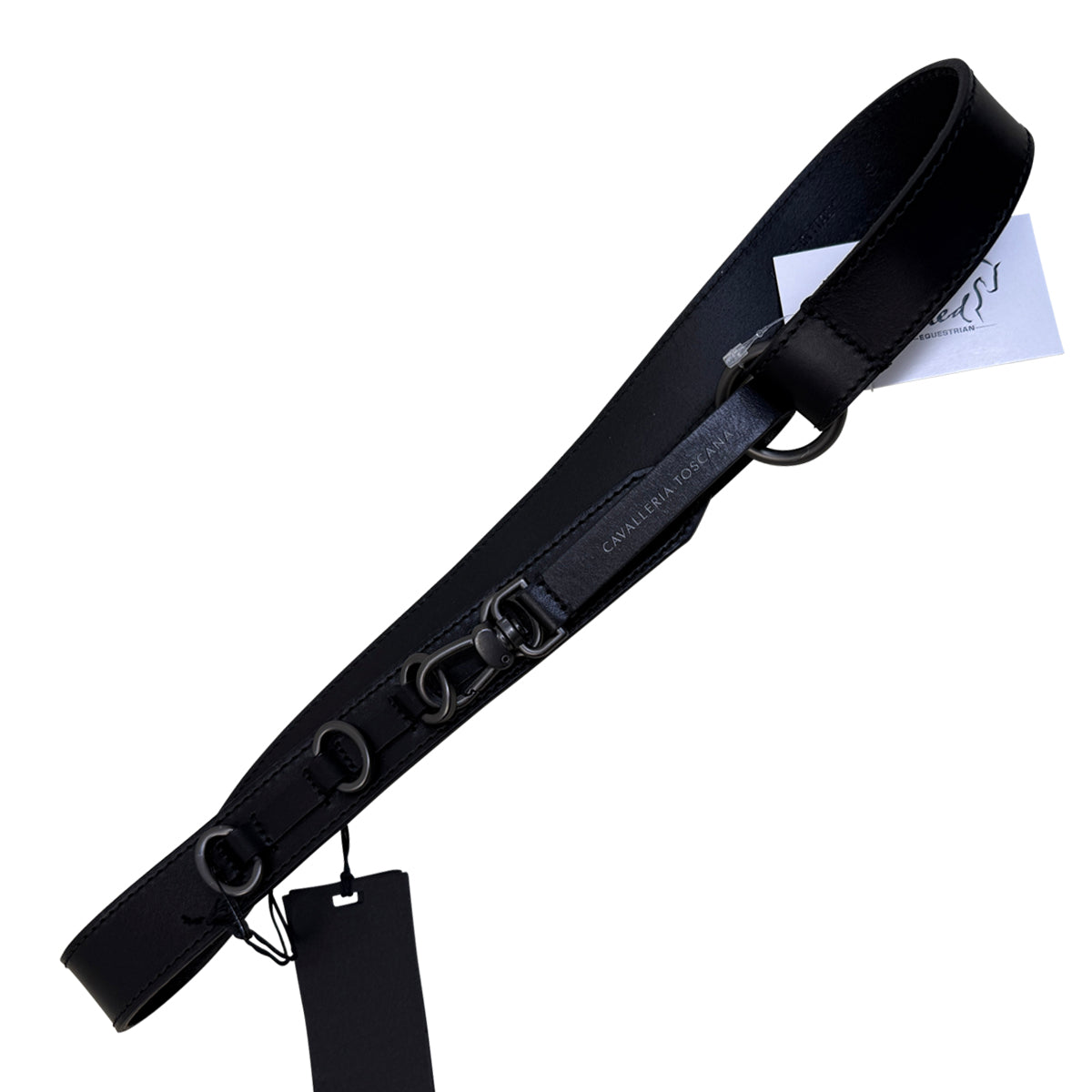 Cavalleria Toscana Carabiner Belt in Black