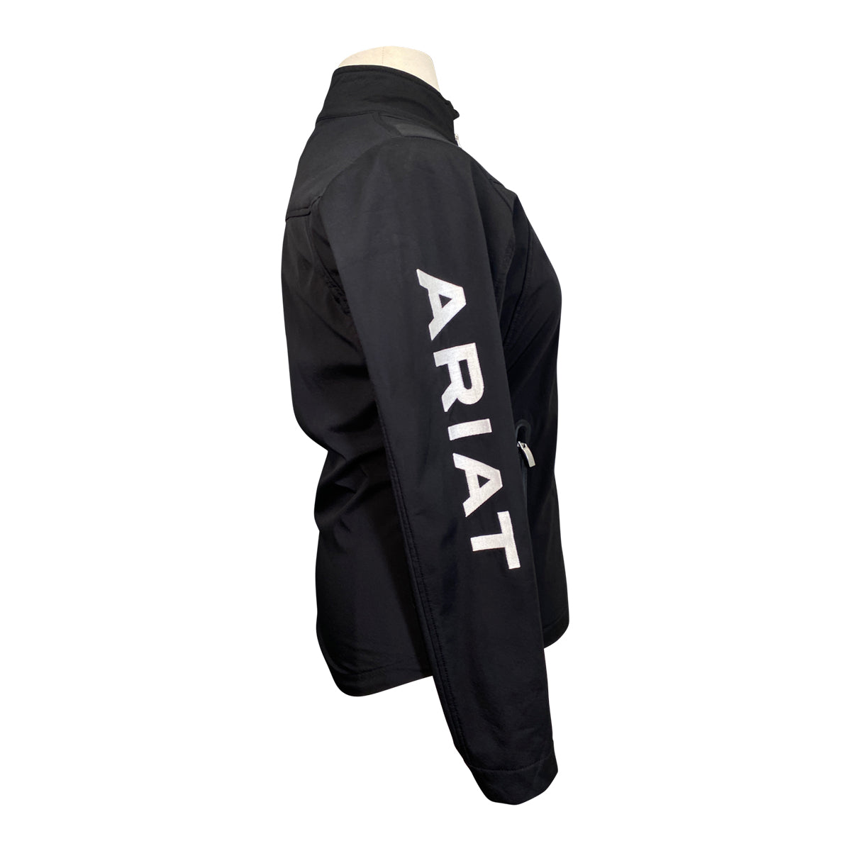 Side of Ariat 'New Team' Softshell Jacket in Black