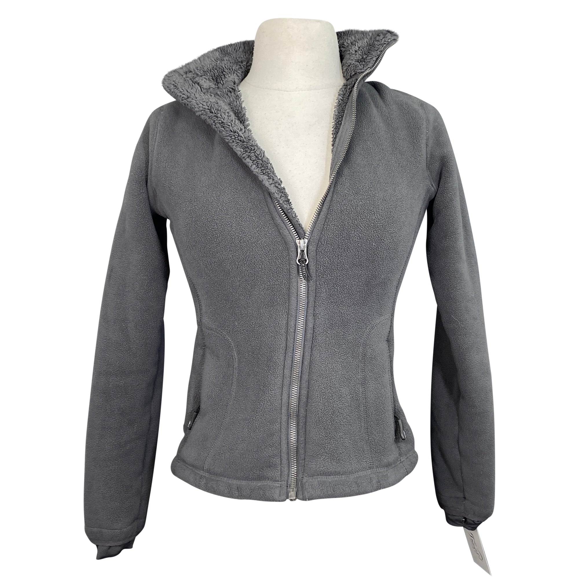 Dover Saddlery Fleece Jacket in Grey