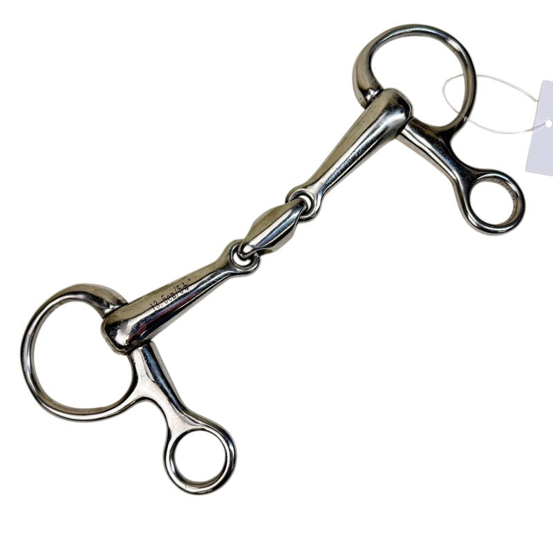 Baucher French Link Bit in Stainless Steel - 5 1/4"