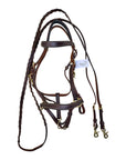 Billy Royal Deluxe Combo Trail Halter Bridle in Brown