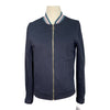 Dada Sport 'Newton' Bomber in Navy/Pink Trim