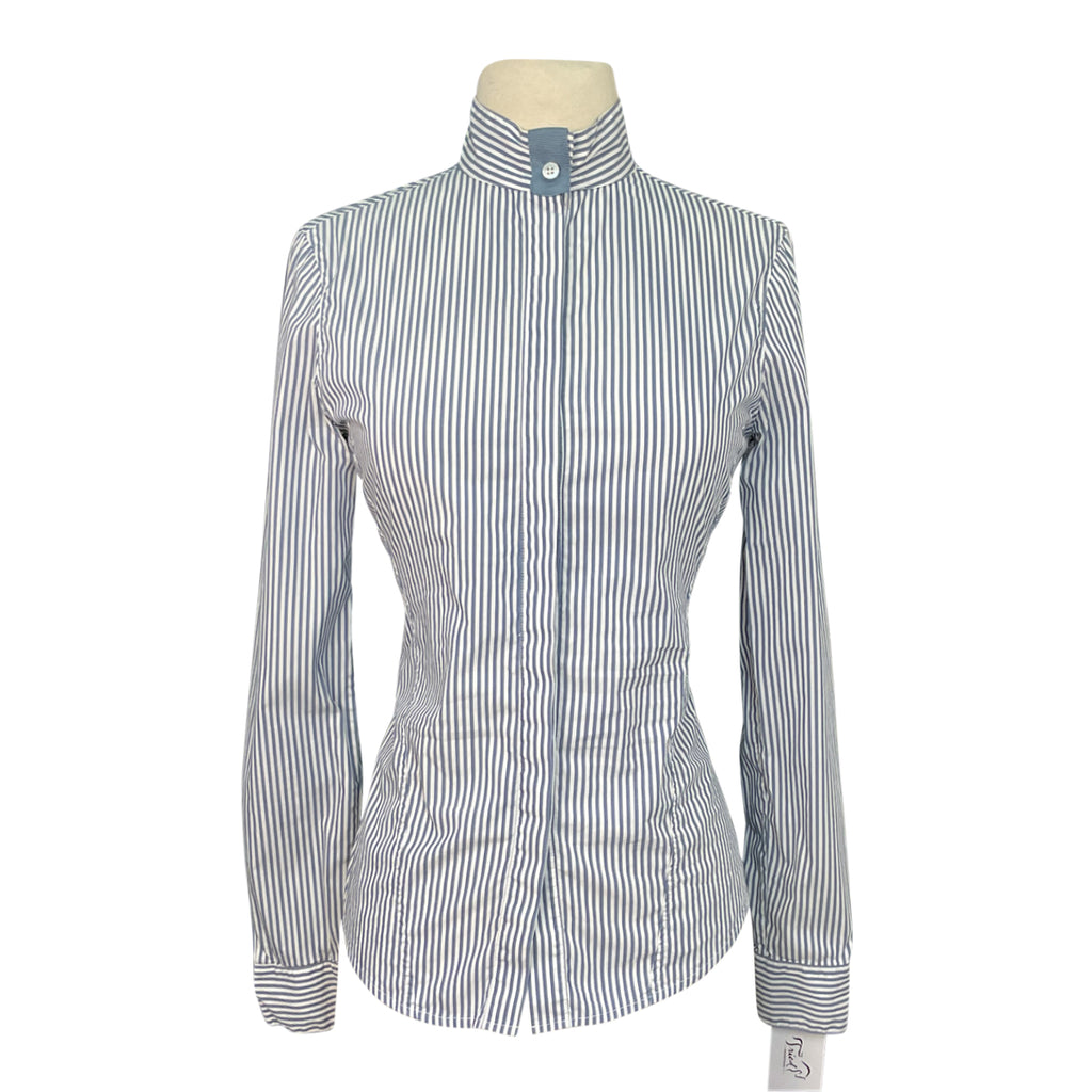 CALLIDAE 'The Show Shirt' in Blue Stripes