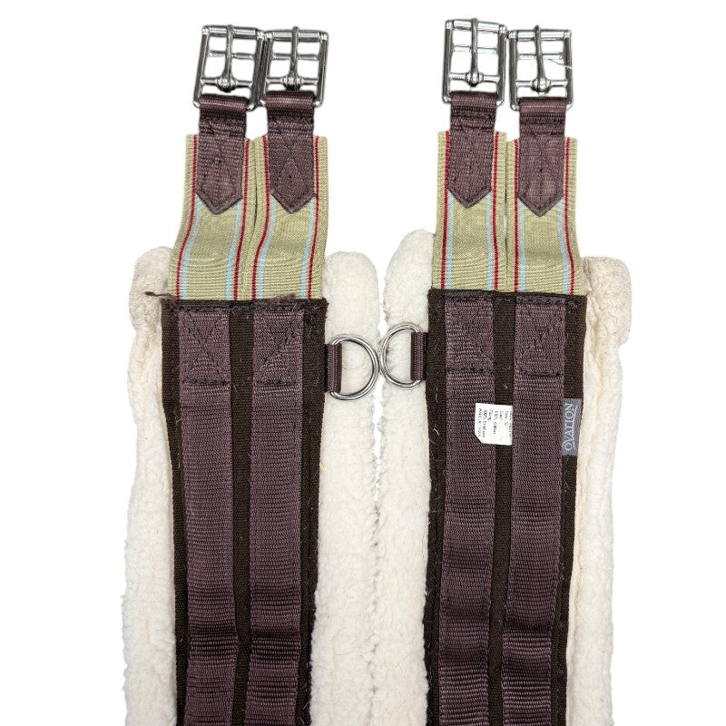Ovation Dry-Tex Equilizer Girth in Brown/White