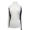 Dublin Sun Shirt in White/Floral