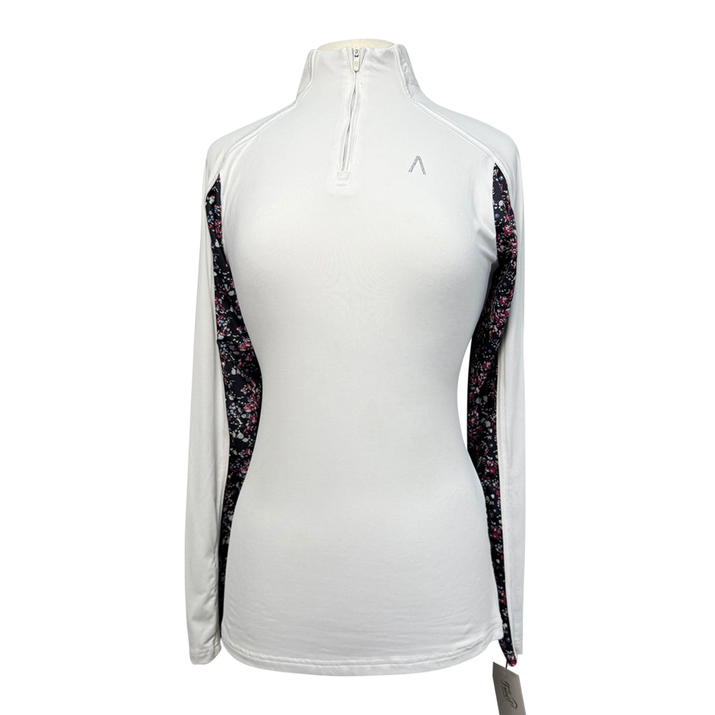Dublin Sun Shirt in White/Floral