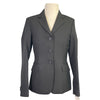 RJ Classics Washable Show Jacket in Black Pinstripe