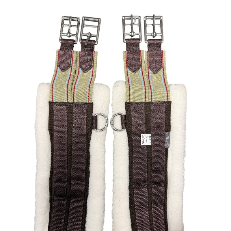 Ovation Dry-Tex Equilizer Girth in Brown/White