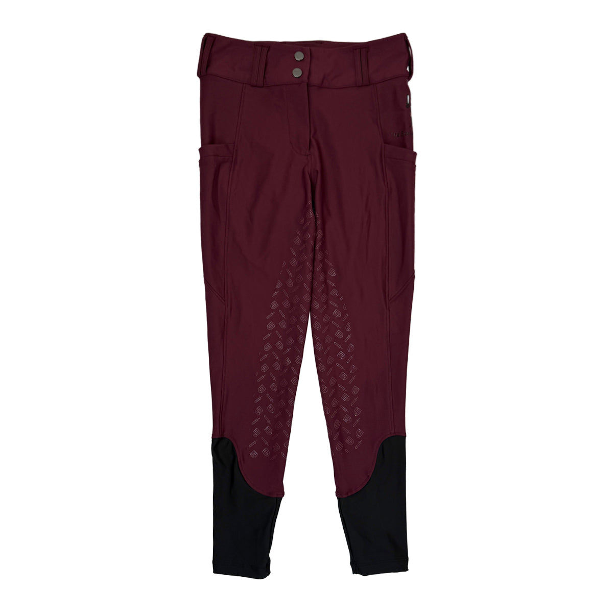 Brave Pants PerformanceXT Full Seat Riding Tights in Deep Plum