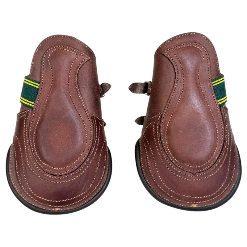 Devoucoux Leather Hind Boots in Brown