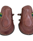 Devoucoux Leather Hind Boots in Brown