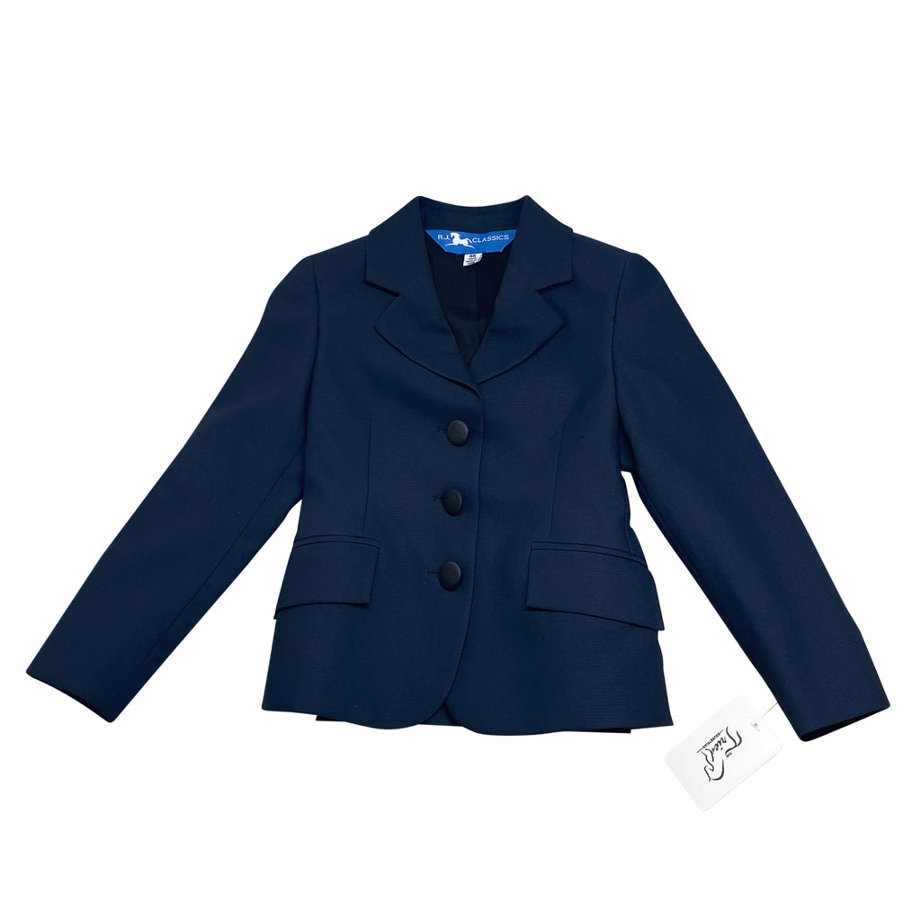 Front of RJ Classics 'Hailey II' Blue Label Show Jacket in Navy - Children's 2R