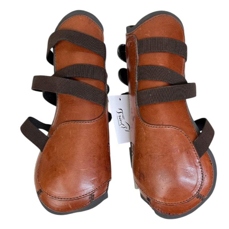 Beval LTD Open Front Boot in Chestnut