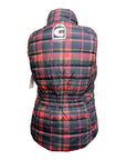 Cavallo 'Oyx' Vest in Red/Blue Plaid