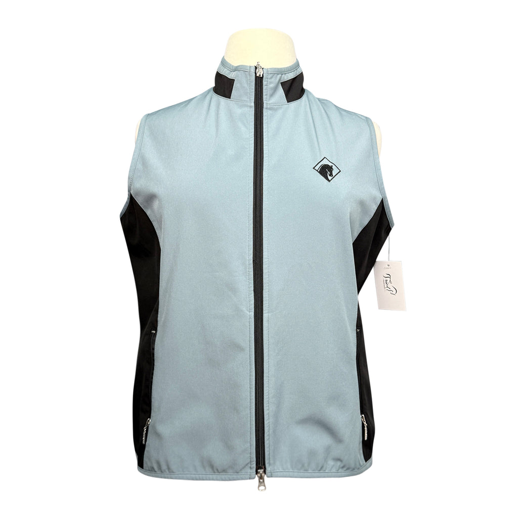 Arista Lightweight Stretch Vest in Steel Blue/Black