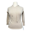 The Modern Horse Hooded Sweater in Sand