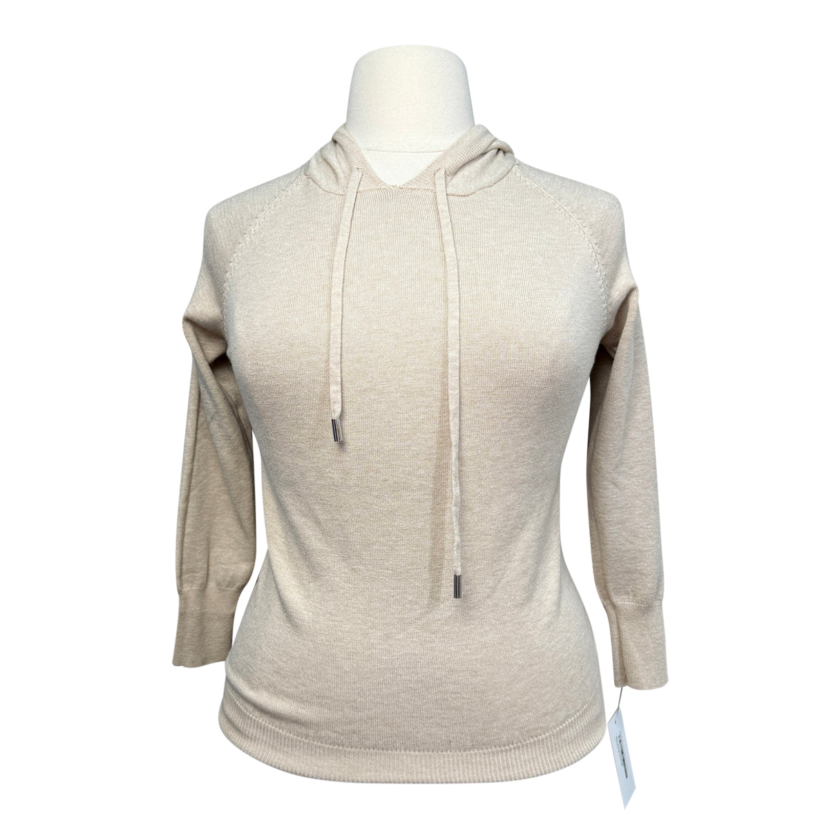 The Modern Horse Hooded Sweater in Sand