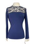 Dalia Lehmann Show Shirt in Royal Navy