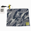 Veltri 'Darius' Zip Pouch in Grey Camo 