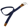 Woven Stretch Belt in Navy