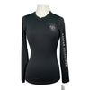Asmar Equestrian Sustainable Logo Tee in Black - Women's XL