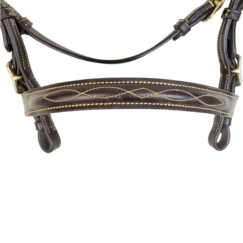 Velociti Clincher Inhand Bridle in Brown