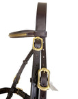 Velociti Clincher Inhand Bridle in Brown