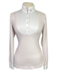 PS of Sweden 'Doris' Show Shirt in White/Pink Stripes