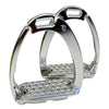 Tech Venice EVO Jumping/CC Flat Safety Stirrups in Silver