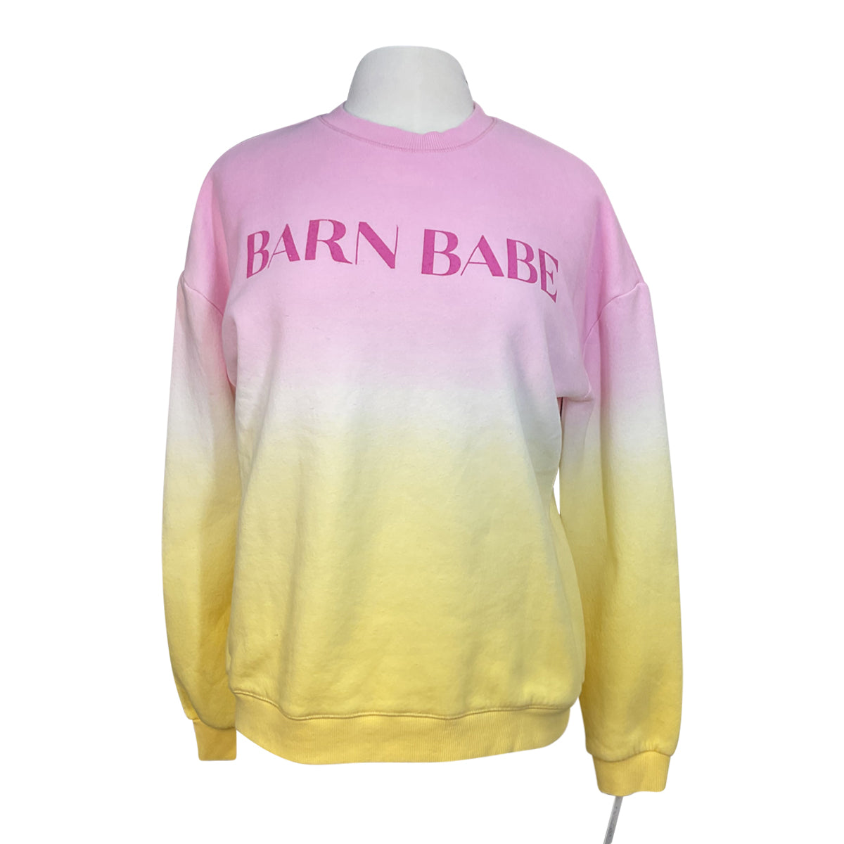 Dapplebay 'Barn Babe' Sweatshirt in Sunset Ombre