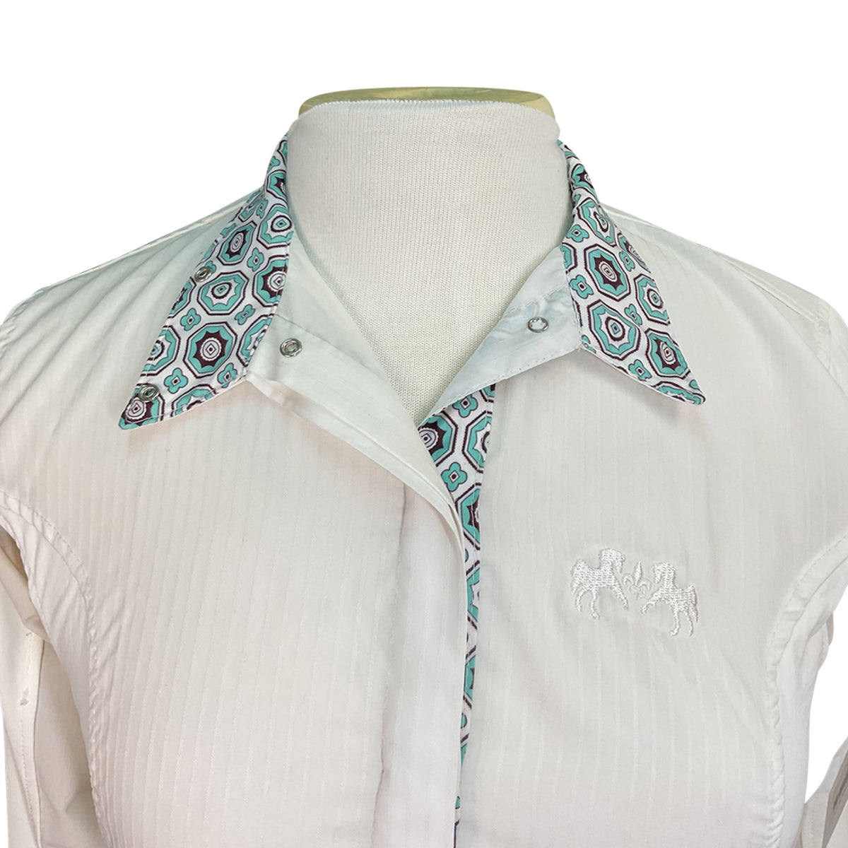 Equine Couture 'Kelsey' Show Shirt in White