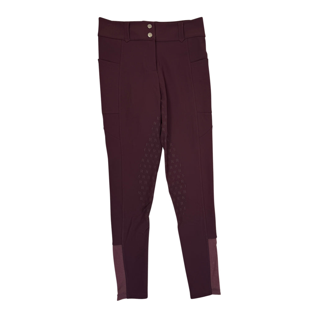 Free Ride Pro 2.0 Full Seat Breeches in Plum - Women's 30