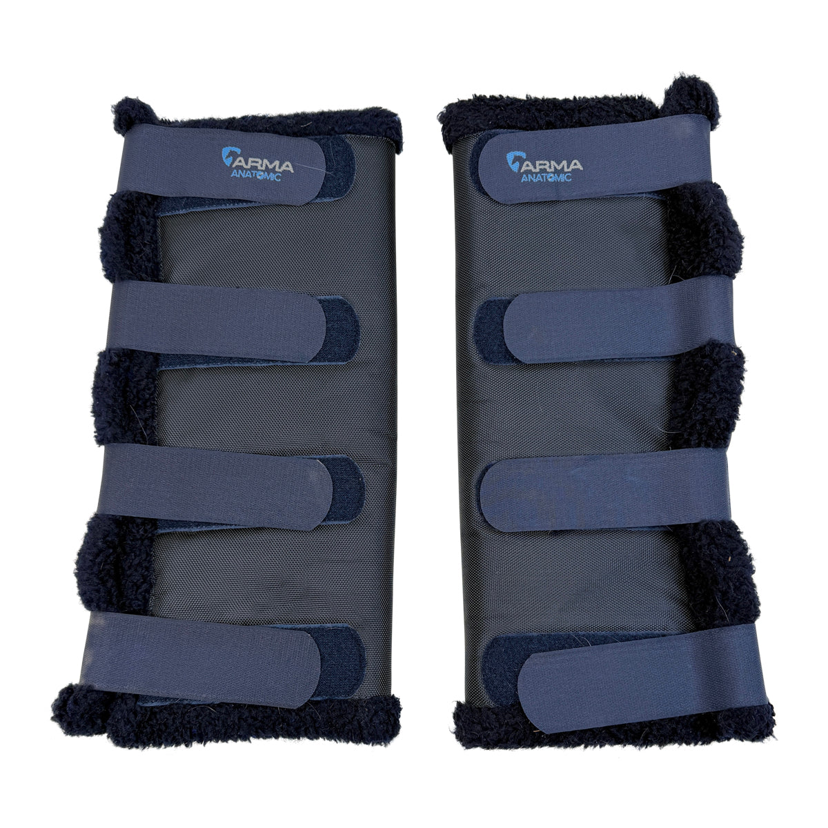 Arma Short Fleece-Lined Shipping Boot Set in Navy - Full