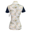 Horseware Platinum Polo Shirt in White/Paintsplatter