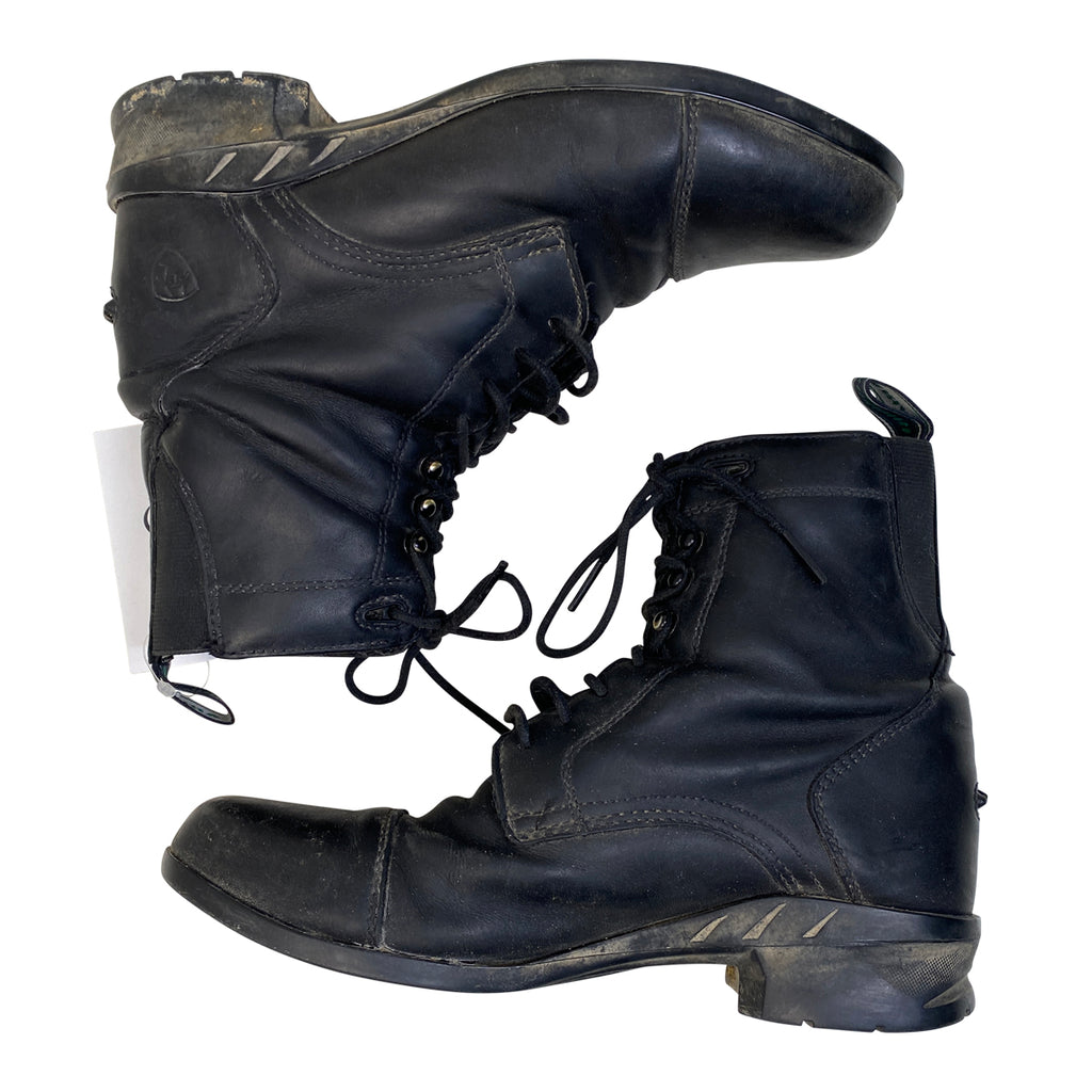 Ariat Scout Lace-Up Paddock Boot in Black - Women's 7.5B