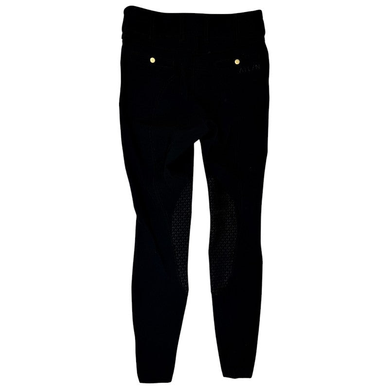 All-In Equestrian Knee Patch Breech in Black
