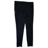 Free Ride Equestrian Softshell Full Grip Tights in Black