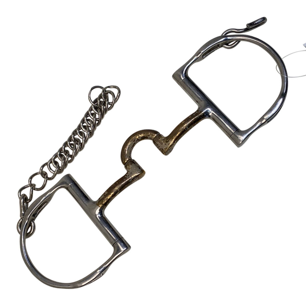Toklat Myler Segunda Bit in German Silver/Stainless Steel 