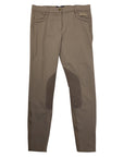 B Vertigo Knee Patch Breeches in Deep Taupe - Women's 28R