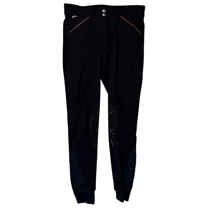 Penélope Knee Patch Breeches in Black