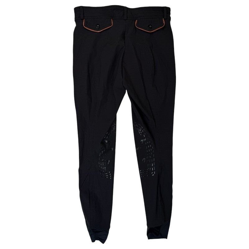 Penélope Knee Patch Breeches in Black