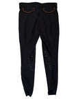 Penélope Knee Patch Breeches in Black
