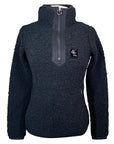 Kingsland 'Dharma' Fleece Sweater in Black - Women's XS