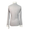 Winston Equestrian 'Paris' Long Sleeve Show Shirt in Blue/White Pinstripe