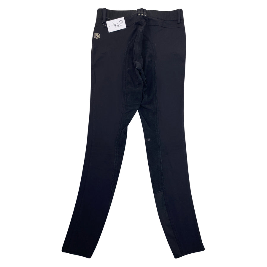 Back of Romfh 'Sarafina' Full Seat Breeches in Black