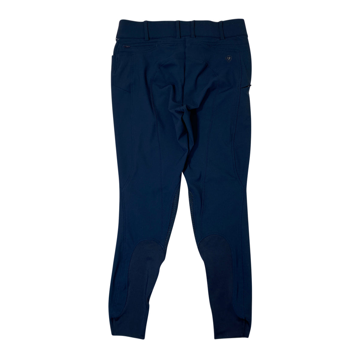 Ariat 'Prelude' Knee Patch Breeches in Navy