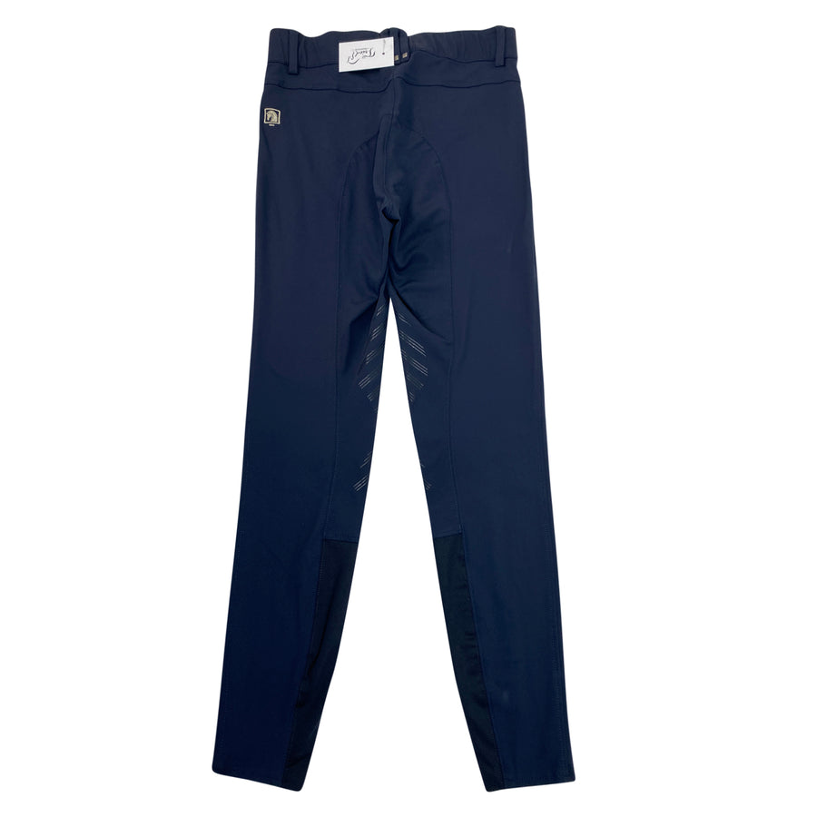 Back of Romfh 'Sarafina' Knee Grip Breeches in Navy